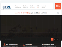 Tablet Screenshot of ctplservices.com